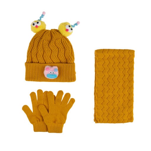 Çocuk Atkı Bere Eldiven Takım